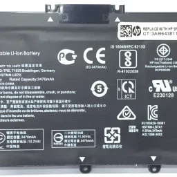HP HT03XL L11119-857 L11119-855 L11421-542 Laptop Battery For Pavilion 14-CE0000 Series: 14-ce1056wm 14-ce0064st 14-ce0006dx 14-ce0025tu 3 Cell Laptop Battery-image-1