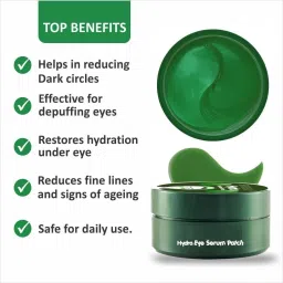 xiiaa Under Eye Patches for Dark Circles, Dullness & Puffiness(Alovera) image 4