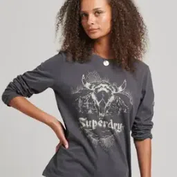 superdry Vintage Boho Graphic T-Shirt-picture-14