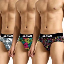 Pack of 3 Printed Men Brief-image-34