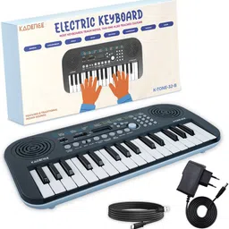 KAD-K-TONE-32-B-AD Kadence K Tone 32 B Kids Keyboard with Power Adapter Analog Portable Keyboard-picture-4