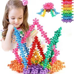 100 pc star Shape Interlocking Building Blocks Toys Creativity for Kids-image-5