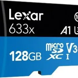 Lexar LSDMI128BB633A 633x 128 MicroSDHC Class 10 100 MB/sMemory Card Compatible with Camera image 2