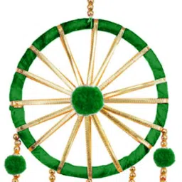 ryme Handmade Decorative Woollen Ring Wall Door Hanging Wool Windchime-picture-10