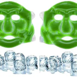 Alovera Cooling Gel Relaxing face mask Gel Cool face mask Suitable for pack of 2 Face Shaping Mask-image-20