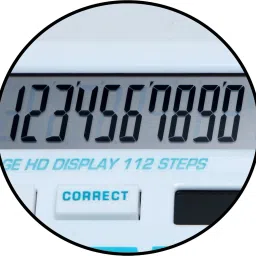 adoere OT-512 WTC Basic Calculator – Dual Power, 12 Digit, Check & Correct (Blue) OT-512 WTC Basic Calculator – Dual Power, 12 Digit, Check & Correct (Blue) Basic Calculator image 3