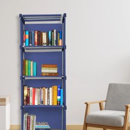 Metal Open Book Shelf-25