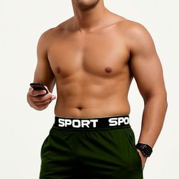 bellwit Solid Men Green Sports Shorts, Gym Shorts, Cycling Shorts, Running Shorts, Beach Shorts-picture-26