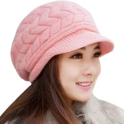 Solid, Self Design Beanie-picture-24