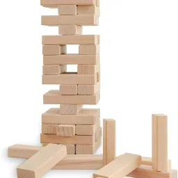 GameFunToy Gaming Jenga, Hardwood Blocks, Stacking Tower Game For Kids-36