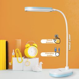 Rechargeable Study Table LED Desk Lamp Light With 3 Mode of Dimming Study Lamp-image-45