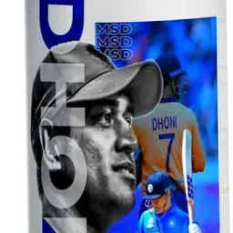 Dhoni Sipper Water Bottle For boys & Gilr Birthday (NS-170) 600 ml Water Bottle-image-56