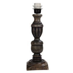 Homesake White & Brown Set Of 2 Contemporary Handcrafted Table Lamp with Shade image 2