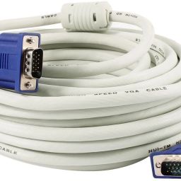 LipiWorld TV-out Cable VGA Male To Male 15 PIN Cable Premium Quality For Computer Monitor, Projector, PC, TV Cord (10M)-24