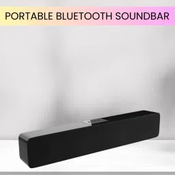 SACRO Bluetooth (PORTABLE HOME THEATER SOUNDBAR) Crystal Clear Sound, 5H. PaytimeD69 20 W Bluetooth Soundbar-picture-14