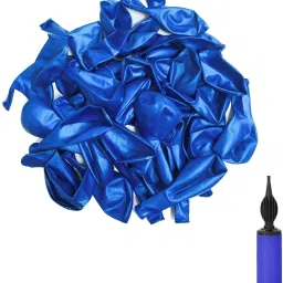 Metallic Dark Blue Balloon With Inflate Air Pump For Balloon Pump-image-81