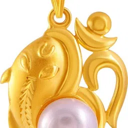 PC Chandra Jewellers GOLDLITES 22kt Yellow Gold Pendant-image-36
