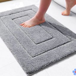 Microfiber, Rubber Door Mat-17