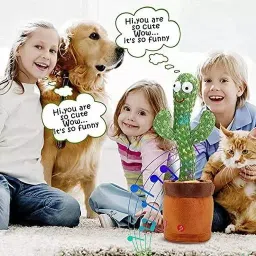 seashot Talking & Dancing Cactus|Can Sing Wriggle & Repeat What You Say | image 2