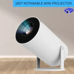 FRONY Mini HD Projector for Home 4KSupport With Built-in App Netflix/Prime/YouTubeQ67 (4500 lm / 1 Speaker / Wireless / Remote Controller) Portable Projector-image-71