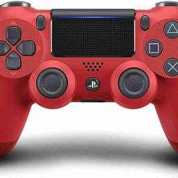 SONY DualShock 4 Wireless Controller Bluetooth Gamepad (Magma Red, For PS4) Motion Controller-image-8