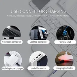 rexburg USB Desk Lamp | Digital Touch On/Off Switch Table Lamp -GB5 Study Lamp image 2