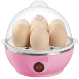 Egg Boiler Electric Automatic Off 7 Egg Poacher for Steaming Cooking And Boiling, Mini Electronic Egg Boiler Device Multi function Egg Cooker Boils Upto 7 Eggs at a Time (Multicolor) (MEDIUM) Egg Cooker-picture-6
