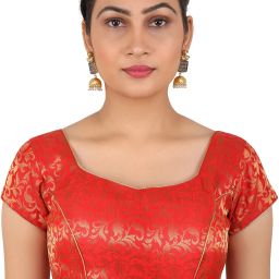 Sweetheart Neck Women Blouse-image-77