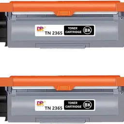 DR CARTRIDGE POINT TN 2365 Cartridge for Brother DCP-L2520D Multi-Function Laser Printer(Pack of 2) Black Ink Cartridge-picture-4