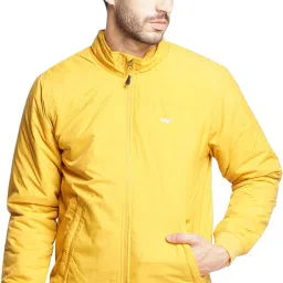 Men Solid Quilted Jacket-image-25