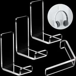 skd kanu Headset Holders Headphone Wall Mount with Adhesive headphone Stand ( Pack of 4) Headphone Stand-picture-36