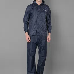 dollar Solid Men Raincoat-picture-11