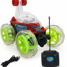 Ben 10 Rechargeable Stunt Car1 360 Degree Rotating Remote Control-21