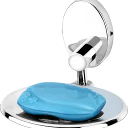 Wall Mounted Stainless Steel Soap Holder | Rust-Proof Soap Stand for Bathroom 5 inch 1 Bar Towel Rod-image-92