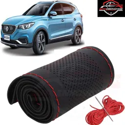 Hand Stiched Steering Cover For Universal For Car Universal For Car-image-72