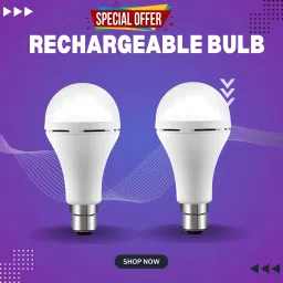 Rechargeable Emergency Bulb 12W Inverter Rechargebale Emergency Bulb_Pack_2SF260 3 hrs Bulb Emergency Light-image-88