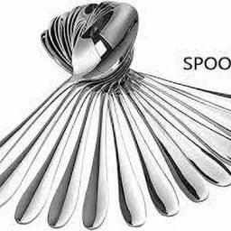 Morning Teaspoons for Kitchen or Restaurant, Stainless Steel Coffee Spoon Set-20