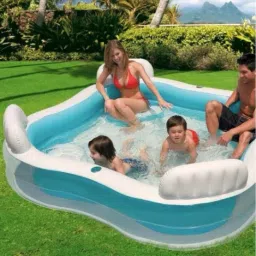 Outdoor Intex (IND*48) 56475 Big Portable Swimming Pool Family With Pump Inflatable Swimming Pool-5