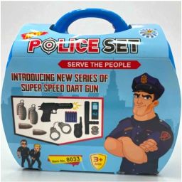 Police Playset Toy for Boys with Handcuff Mini Bullet Gun Toy for Kids Set of 1-image-24
