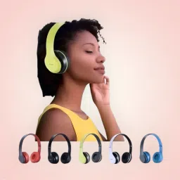 Wireless Gaming Headset with HD Audio, Soft Ear Pads, and Adjustable Mic Arm_HK Bluetooth & Wired Headset-23