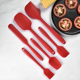 pbkn Heat Resistant Food Grade Spoon Spatula Jar Spatula Oil Brush Non Stick Safe Kit Kitchen Tool Set-picture-23