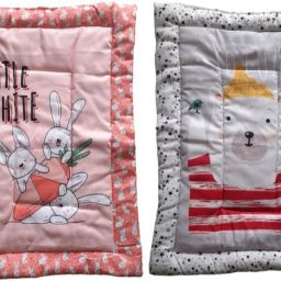 New Born Baby Mattress, Godadi, Baby Bed Mattress ,Multicolor, Set Of 2-25