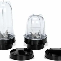 polycad Bullet Jar for Mixer Grinder Set of 2 and Juicer filter Jar ABS Plastic, TA21 Mixer Juicer Jar image 2