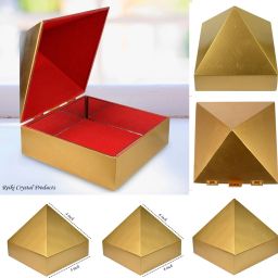 Wish Box Wooden Box Vastu Pyramid Vastu Remedy 6 Inch (15.2 cm) Decorative Showpiece - 18 cm-image-14