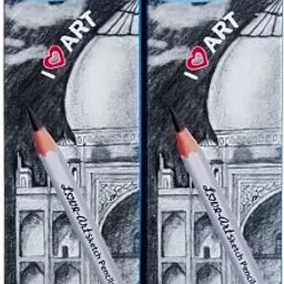 Love-Art Sketch Pencil 12b | Pack of 2| 10 Pencils each pack Pencil-image-14