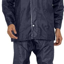 Solid Men Raincoat-image-9