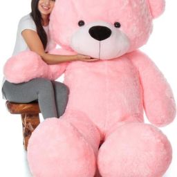 Teddy Bear 3 Feet valentines gift for girls Loveable and Huggable Baby Pink - 91.44 cm-image-72