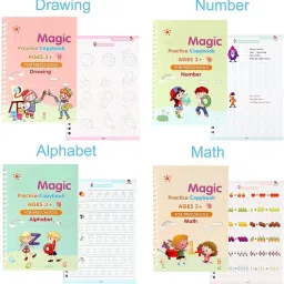 house of common Magic Practice CopyBook for Children Number Tracing Book Preschoolers with Pen image 4