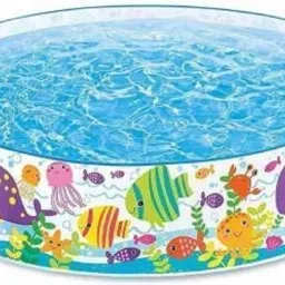 Enterprise Toys Bestway Swimming Pool not Inflatable Multi Color Bathtub for Kids, Children Playing Toy 4 Feet Inflatable Swimming Pool-image-26