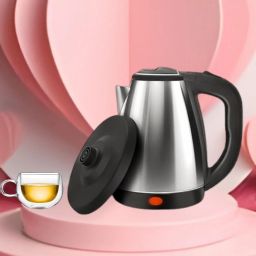 Electric Kettle 1.5 Liter with Stainless Steel Body & Hot Water Kettle W168 Beverage Maker-image-96